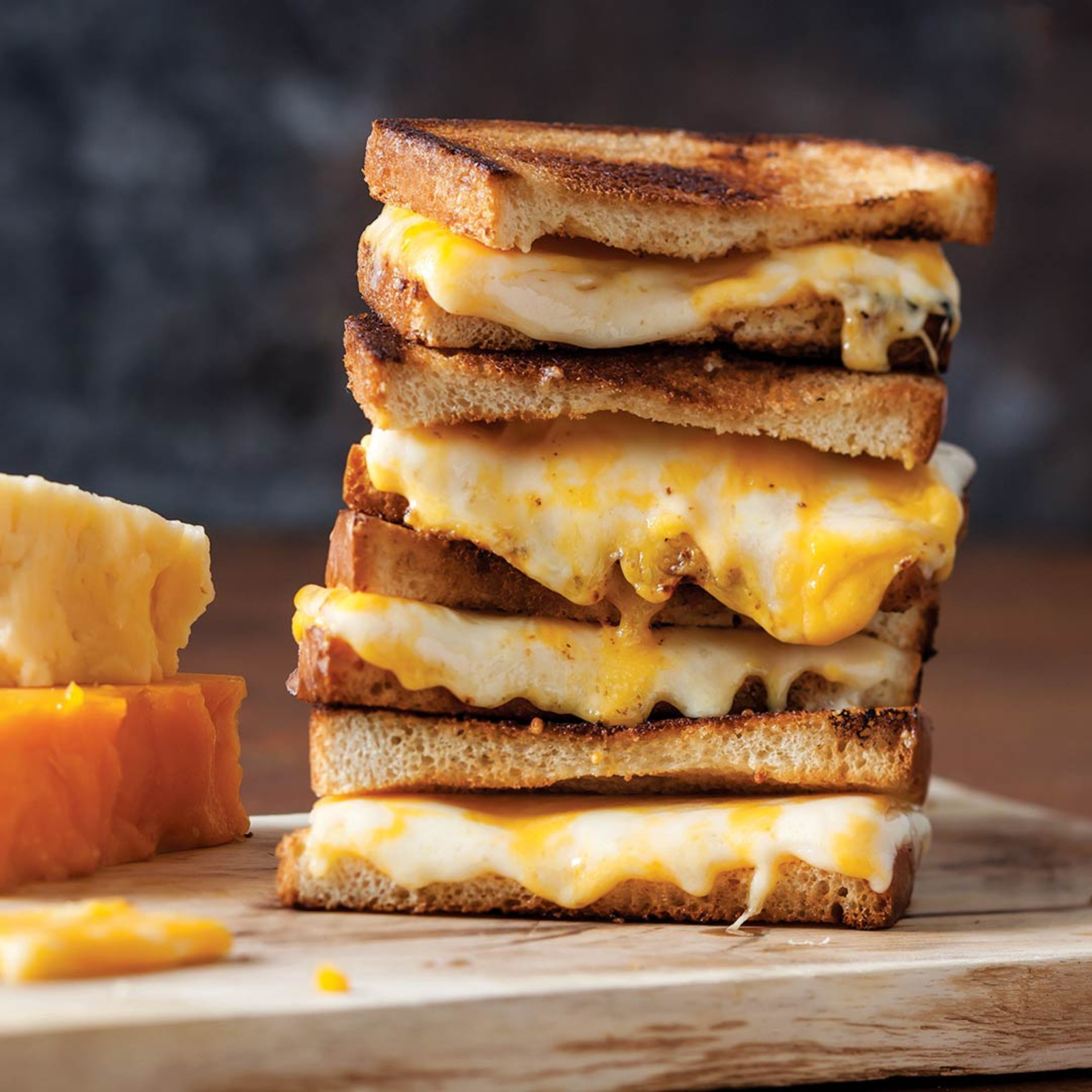 butter and cheese sandwich