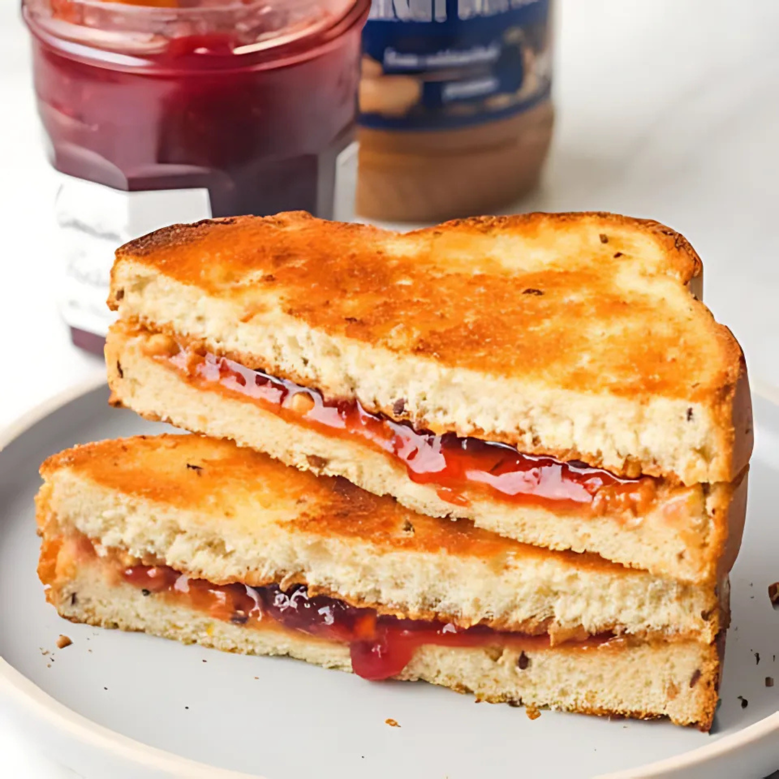 butter jam sandwich