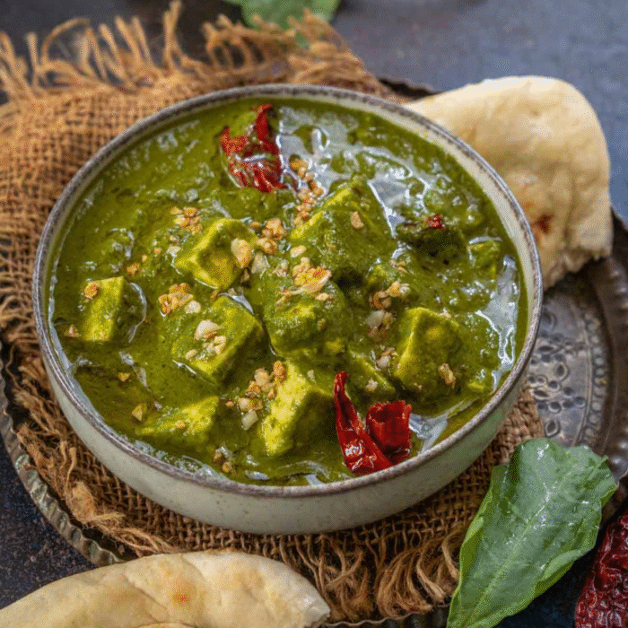palak paneer curry